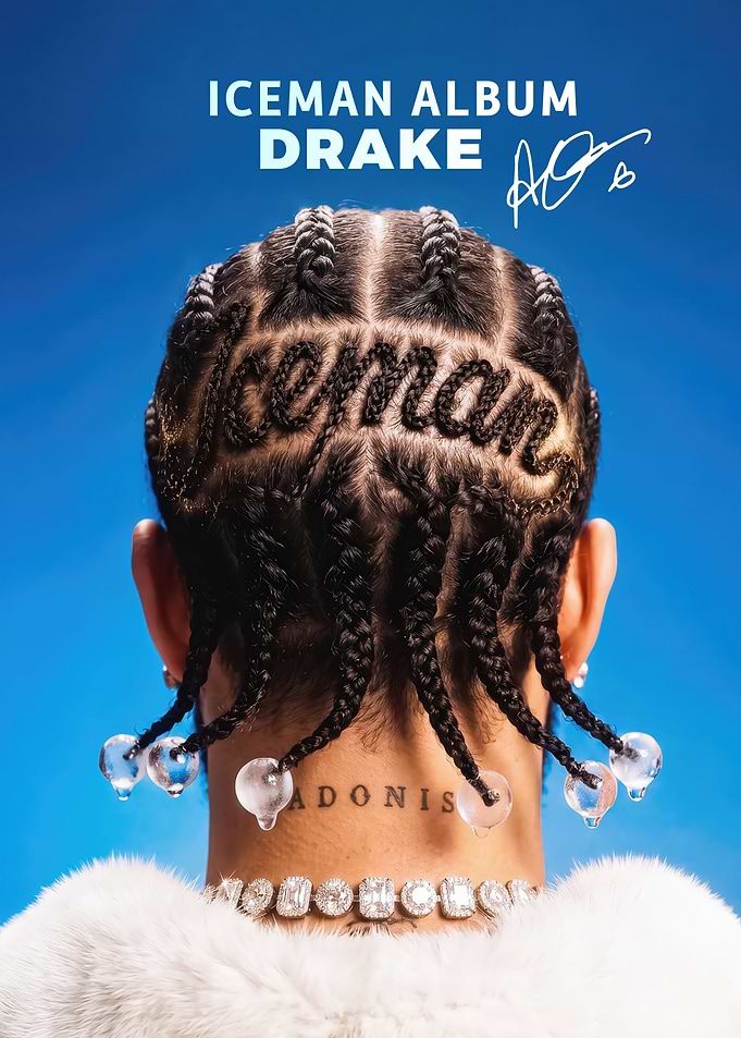 Drake Iceman Album Cover Art