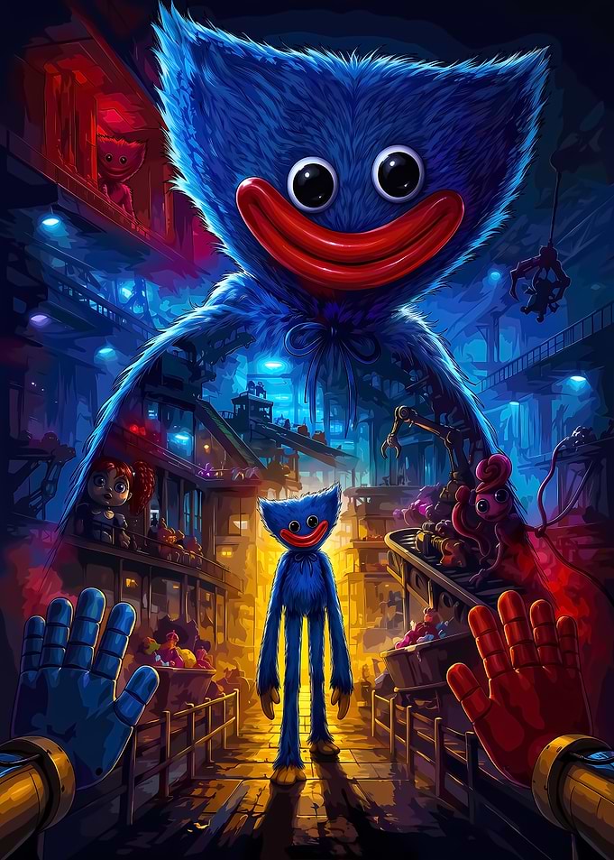 Poppy Playtime Fan Art Poster
