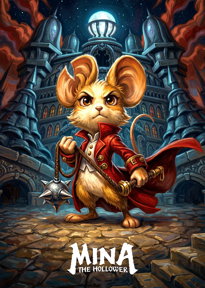 Mina the Hollower Game Poster