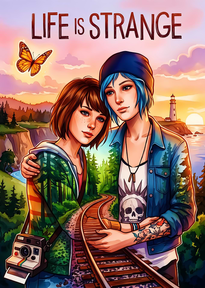 Life is Strange Max and Chloe