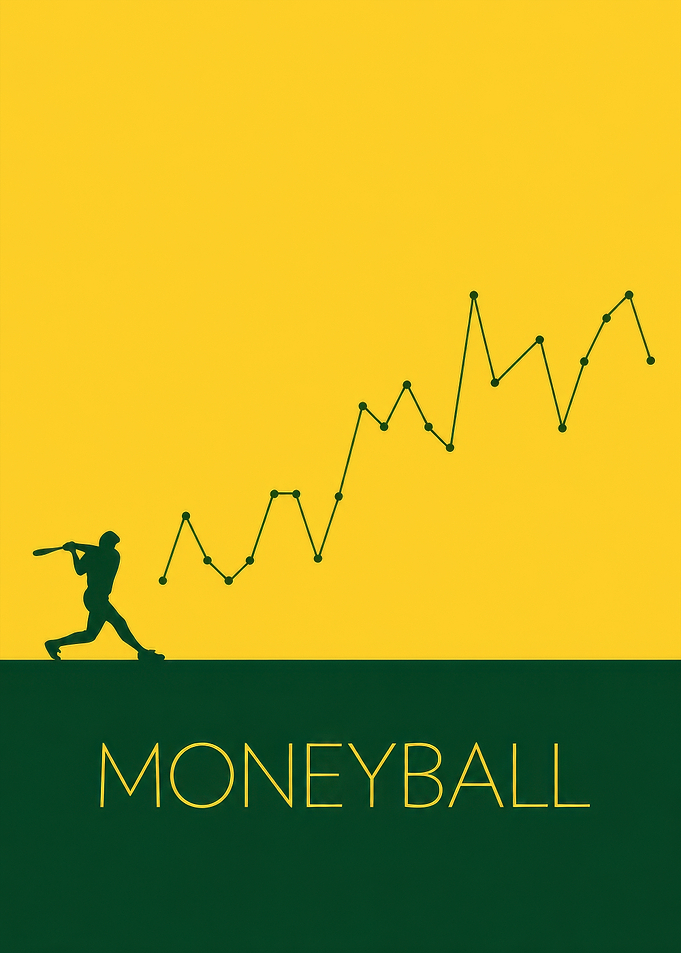 Moneyball Minimalist Movie Poster