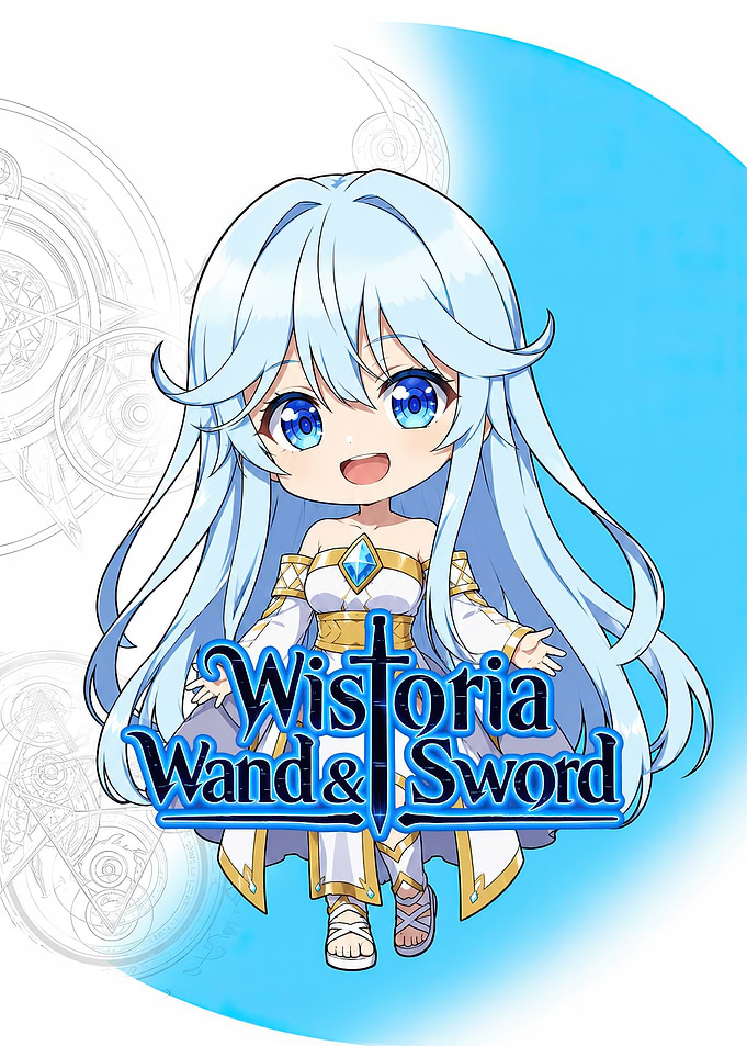 Chibi Elfaria Albis Serfort Wistoria Illustration