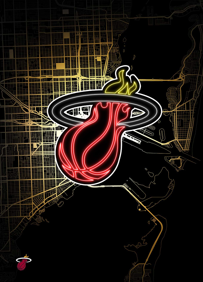 Miami City Map: Heat Pride