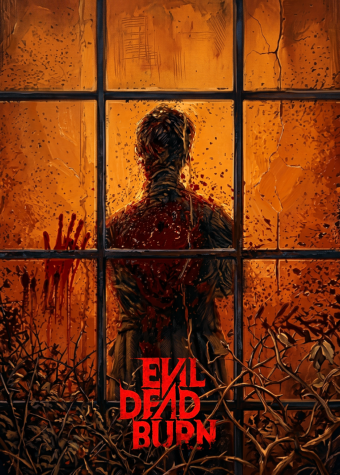 Evil Dead Burn Horror Poster