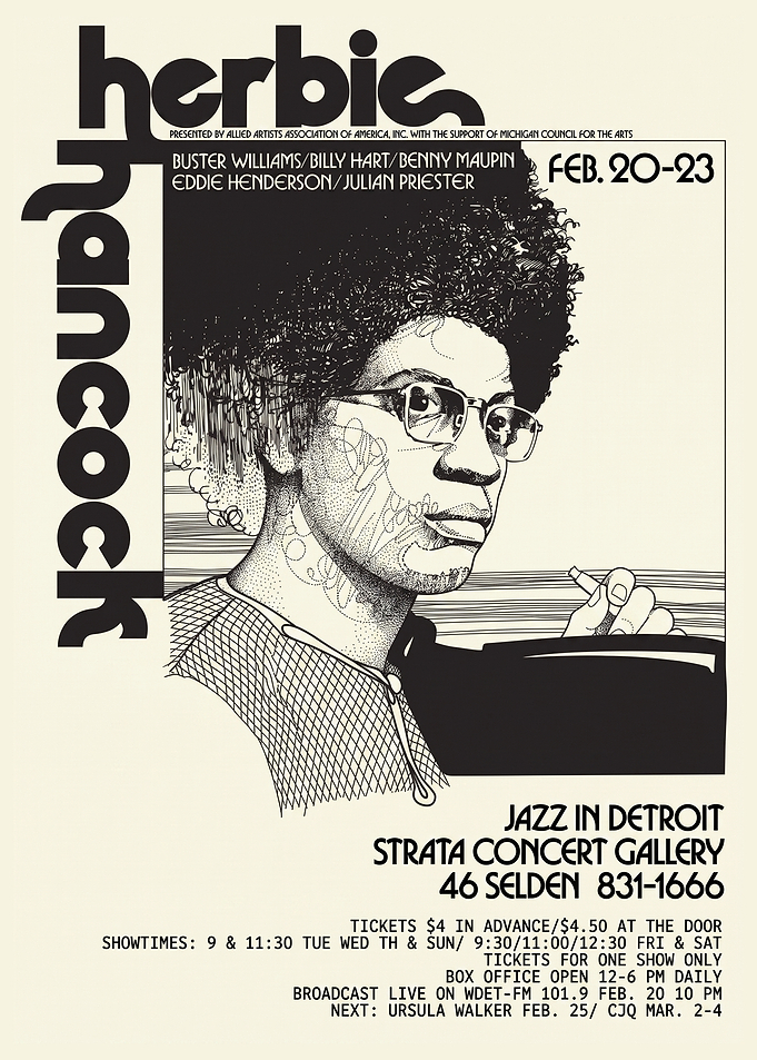 Herbie Hancock Vintage Jazz Concert