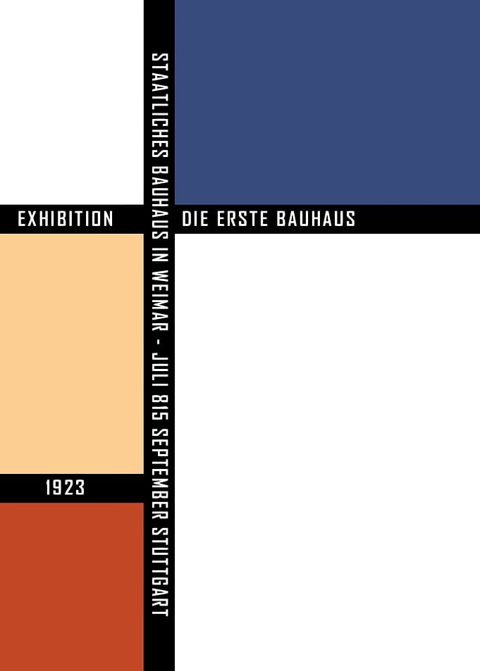 Bauhaus 1923 Exhibition Poster