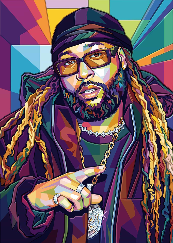 PartyNextDoor Colorful Pop Art