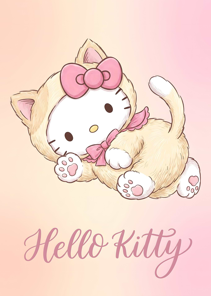 Hello Kitty in Cat Costume