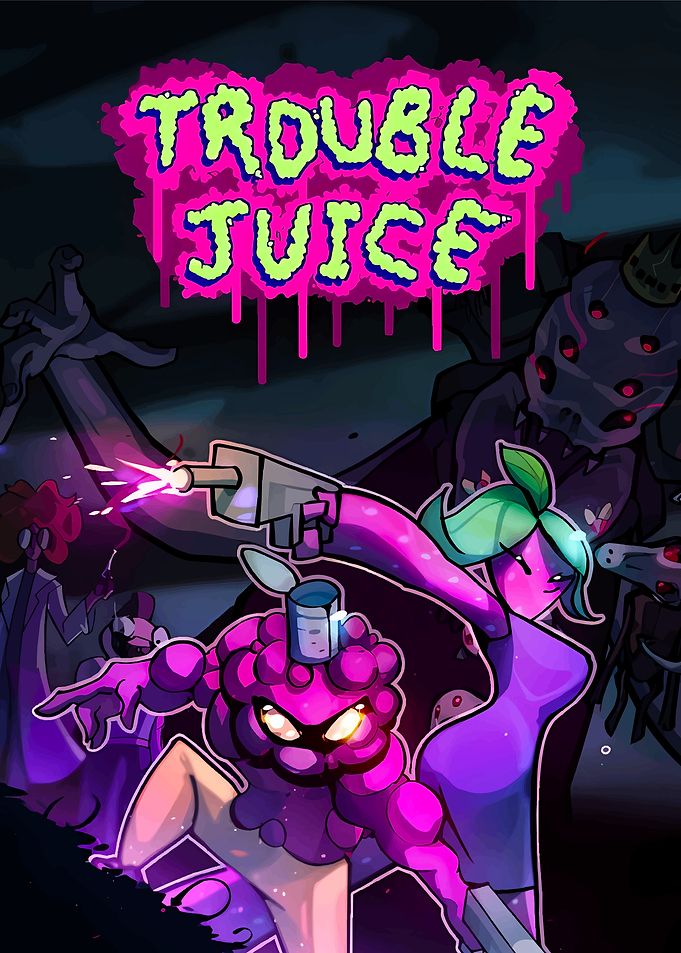 Trouble Juice Action Game Poster