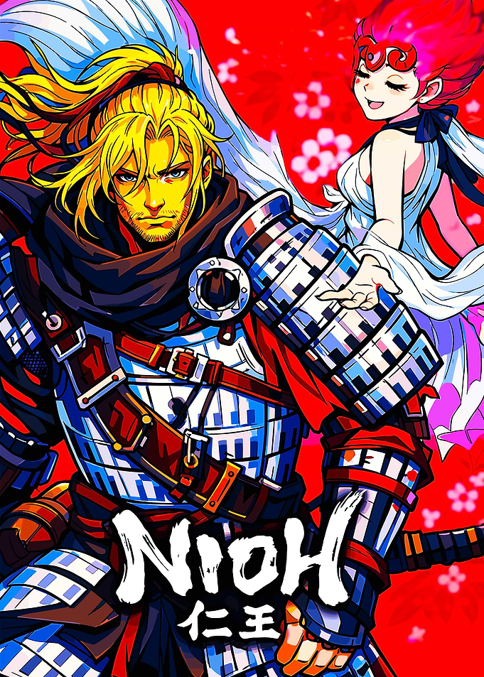 Nioh William and Spirit Guardian
