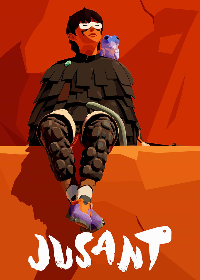 Jusant Video Game Poster