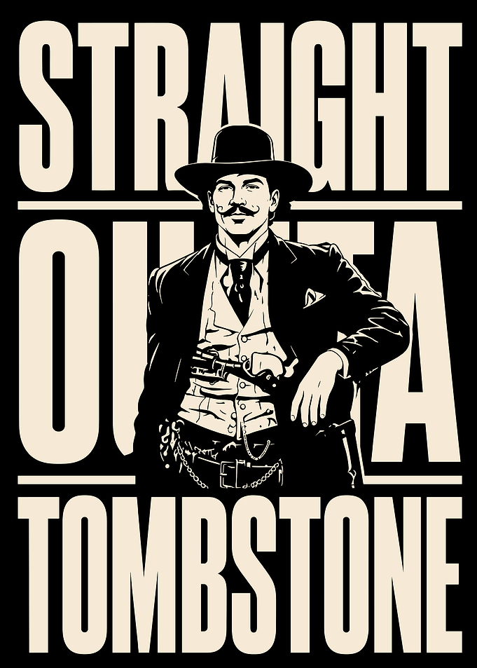 Straight Outta Tombstone Cowboy Parody
