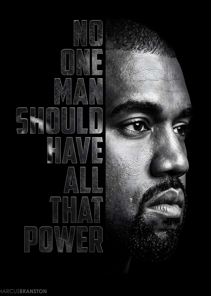 Kanye West Power Poster