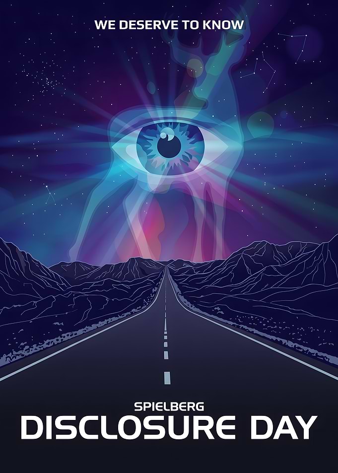 Spielberg Disclosure Day Poster