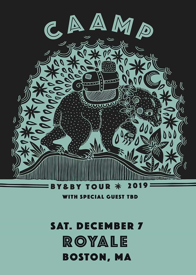 Caamp By & By Tour Poster