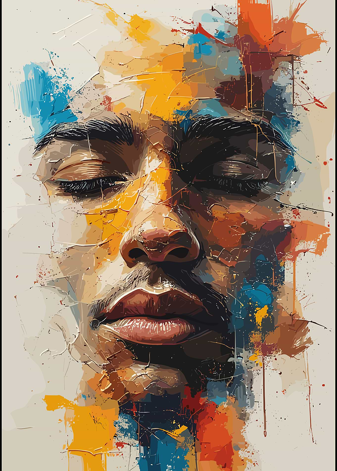 Abstract Portrait of a Man