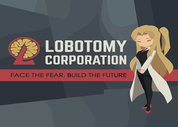 Lobotomy Corporation Angela Character Poster