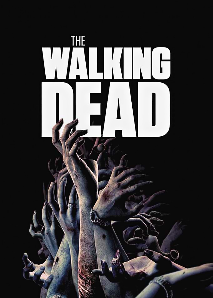 The Walking Dead Zombie Hands Poster