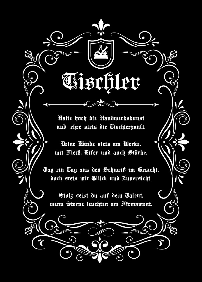 German Carpenter Tribute Poster
