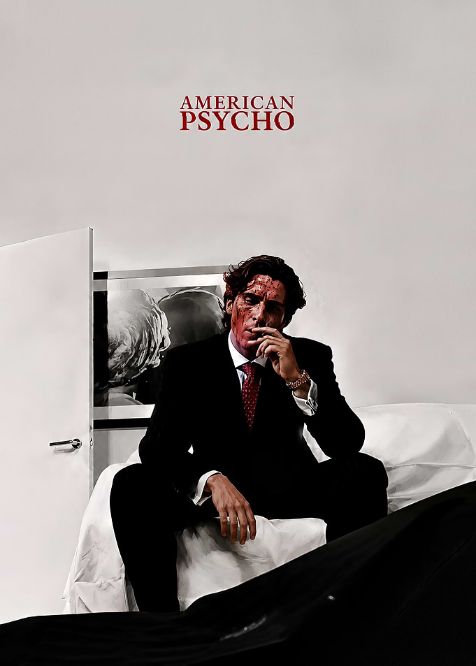 American Psycho Patrick Bateman Poster