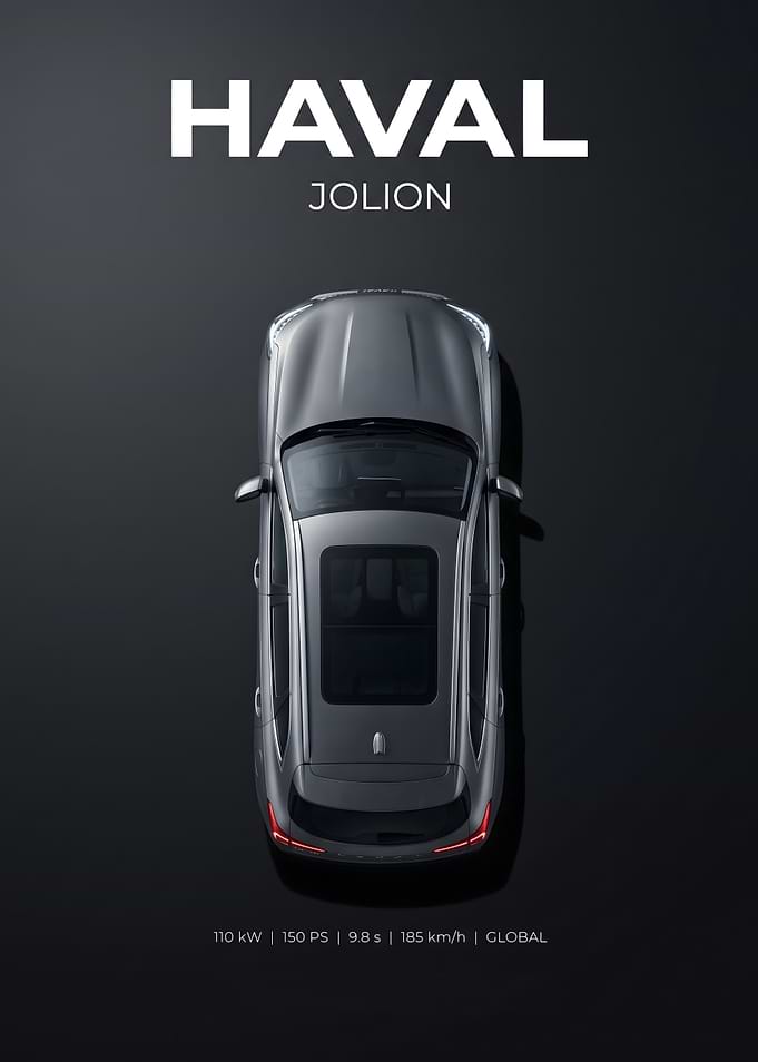 Haval Jolion Top View Advertisement