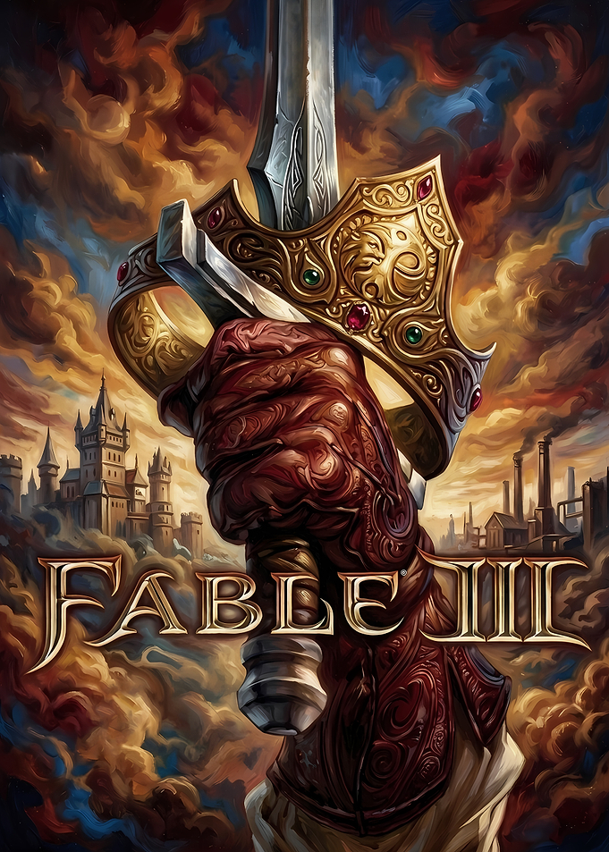 Fable III Video Game Poster