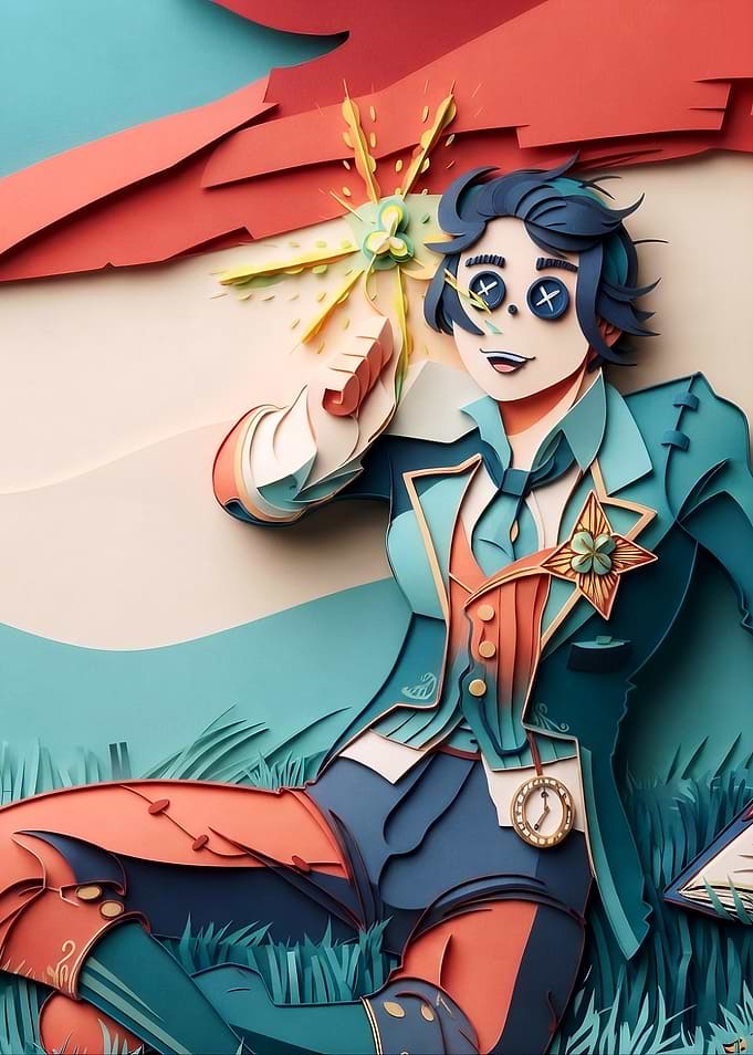Identity V Papercraft Character Art