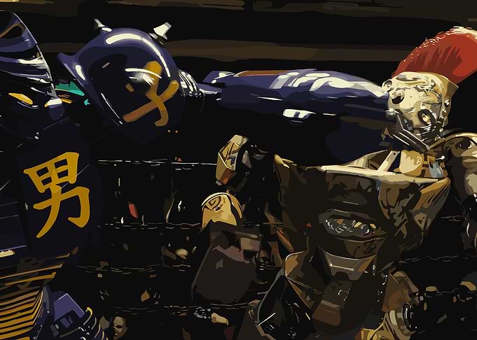 Real Steel Robot Boxing Match