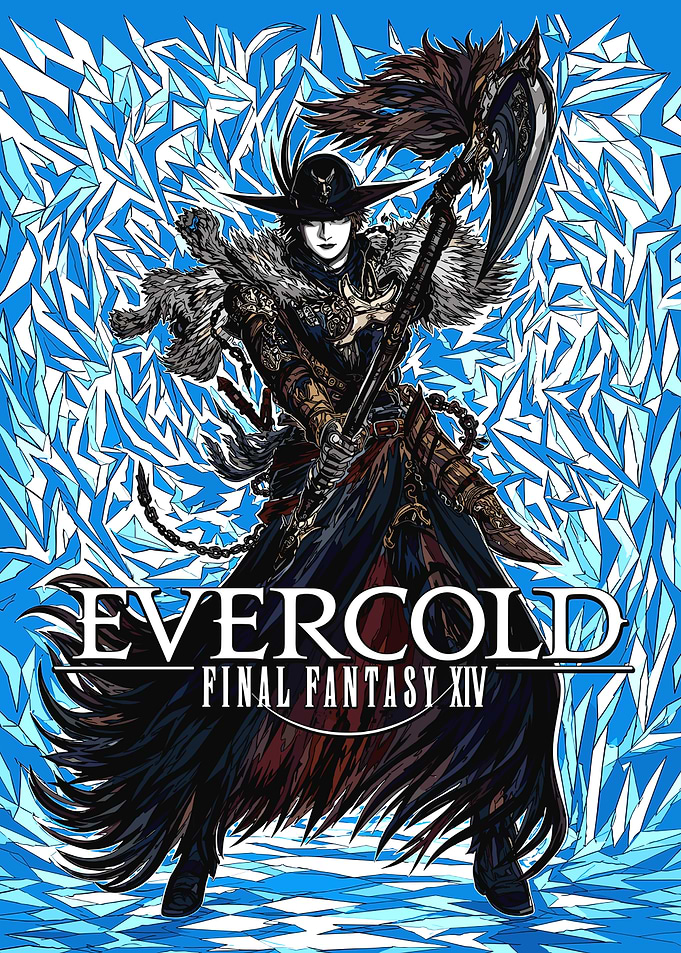 Final Fantasy XIV Evercold Warrior Poster