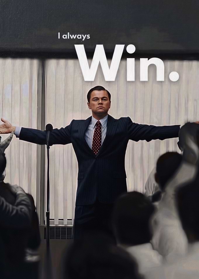 The Wolf of Wall Street Poster