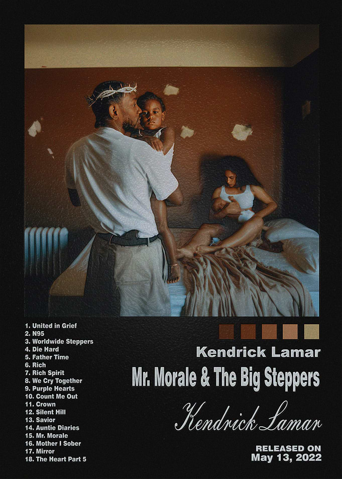 Kendrick Lamar Mr. Morale Album Poster