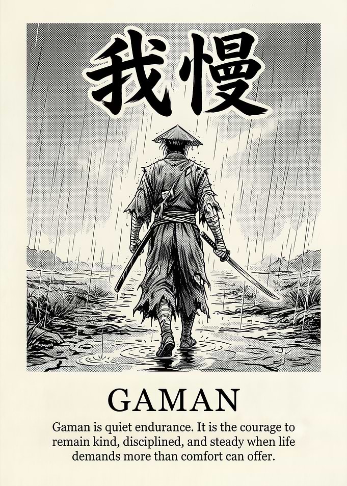 Gaman Samurai Poster