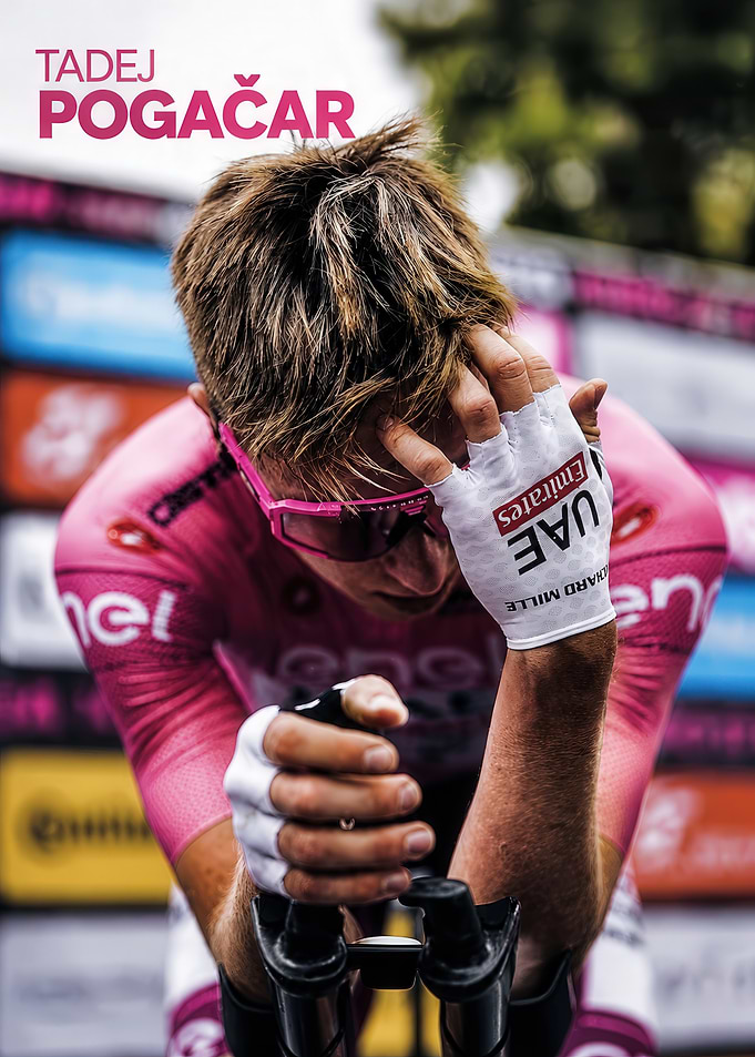 Tadej Pogačar Cycling Portrait