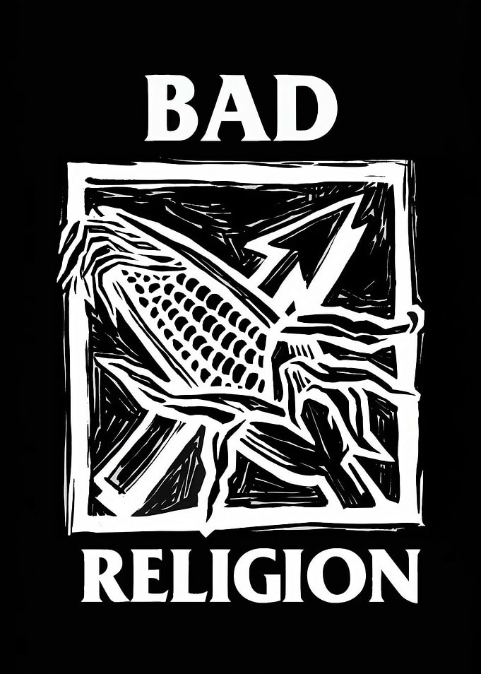 Bad Religion Corn Logo Graphic
