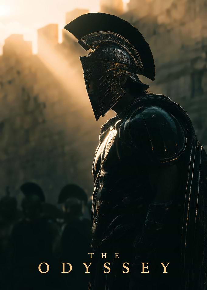The Odyssey Spartan Warrior Poster