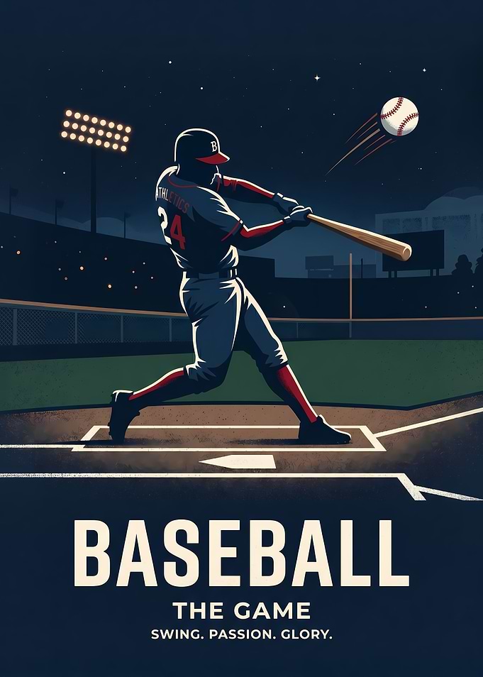 Baseball The Game Poster