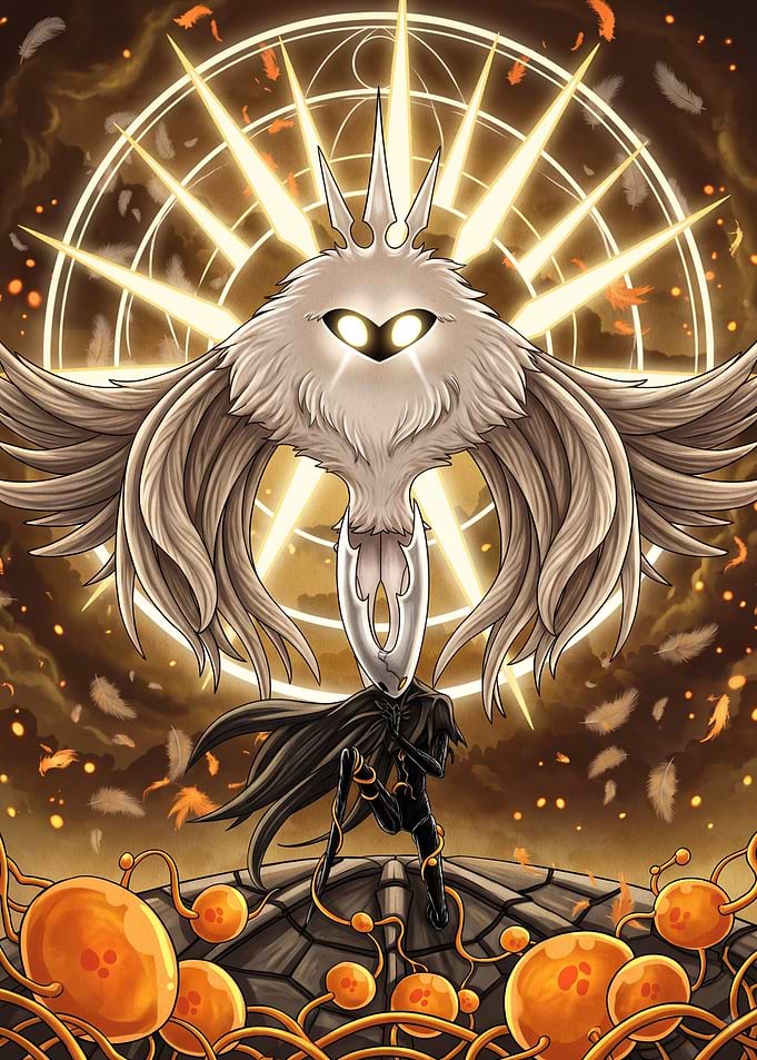 Hollow Knight The Radiance Fan Art