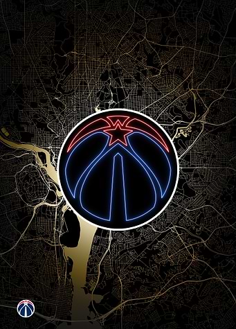 Washington DC City Map: Wizards Pride