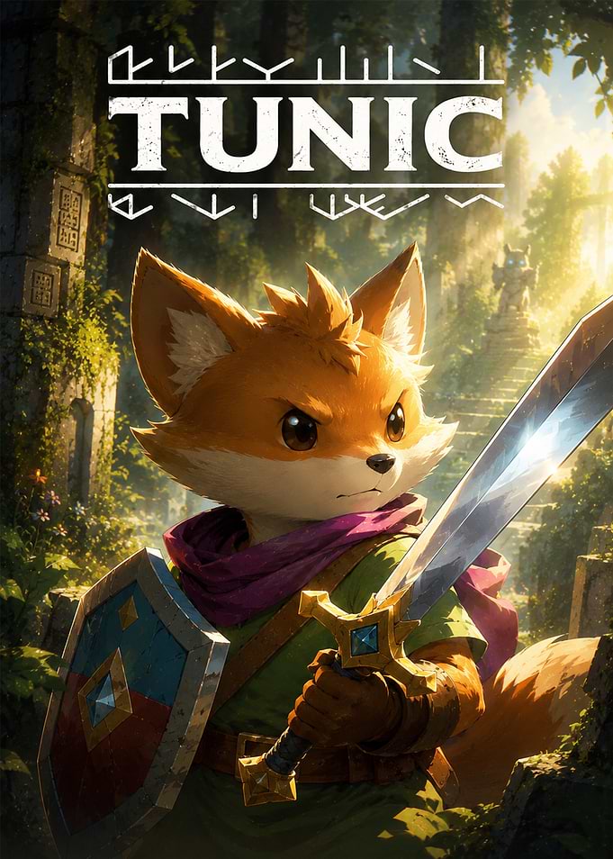 TUNIC Video Game Key Art