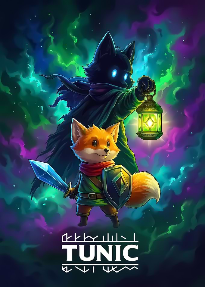 Tunic Video Game Poster