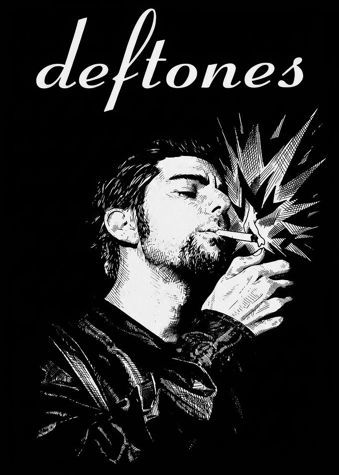 Deftones Chino Moreno Graphic Art