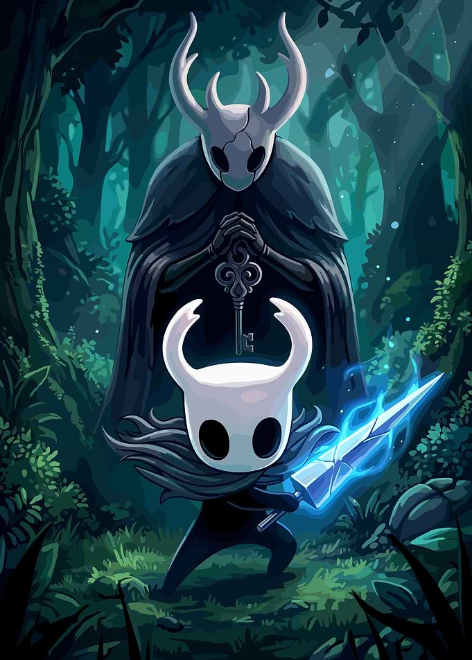 Hollow Knight and The Pale King