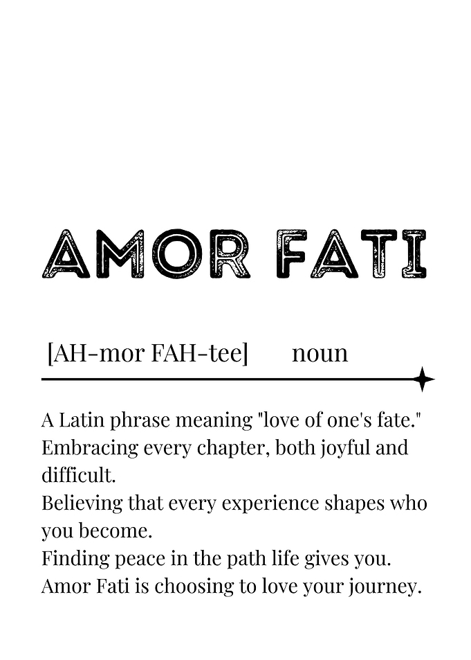 Amor Fati Definition