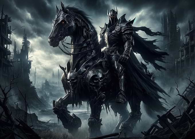 Dark Knight on Undead Horse