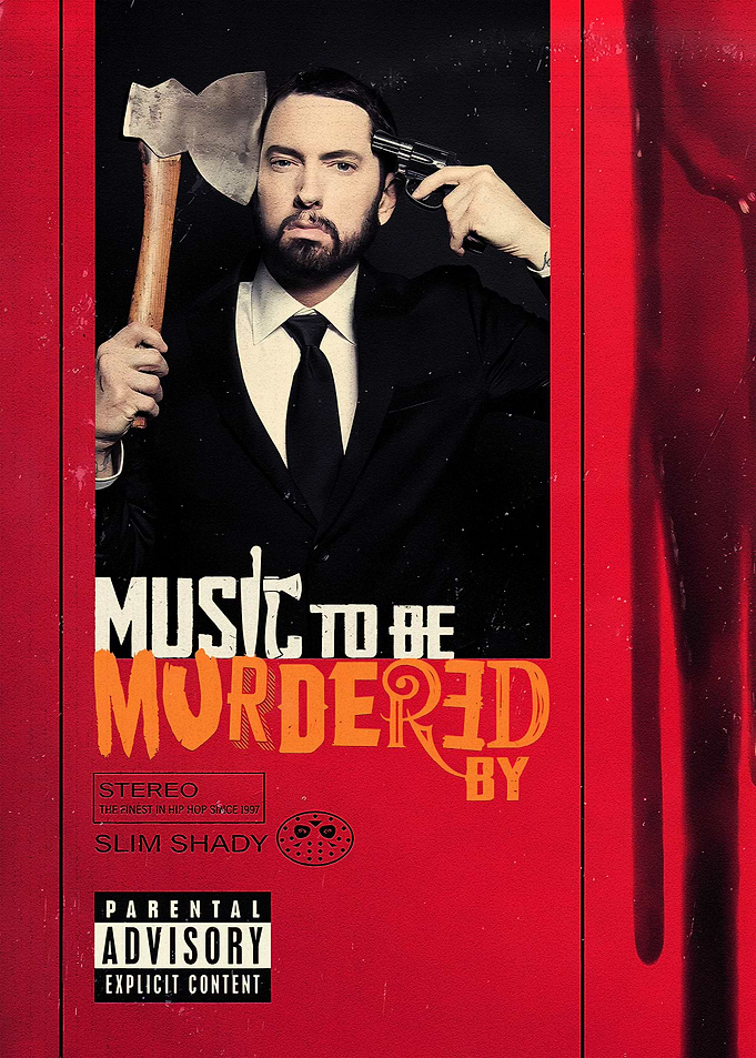 Eminem Music To Be Murdered By Poster