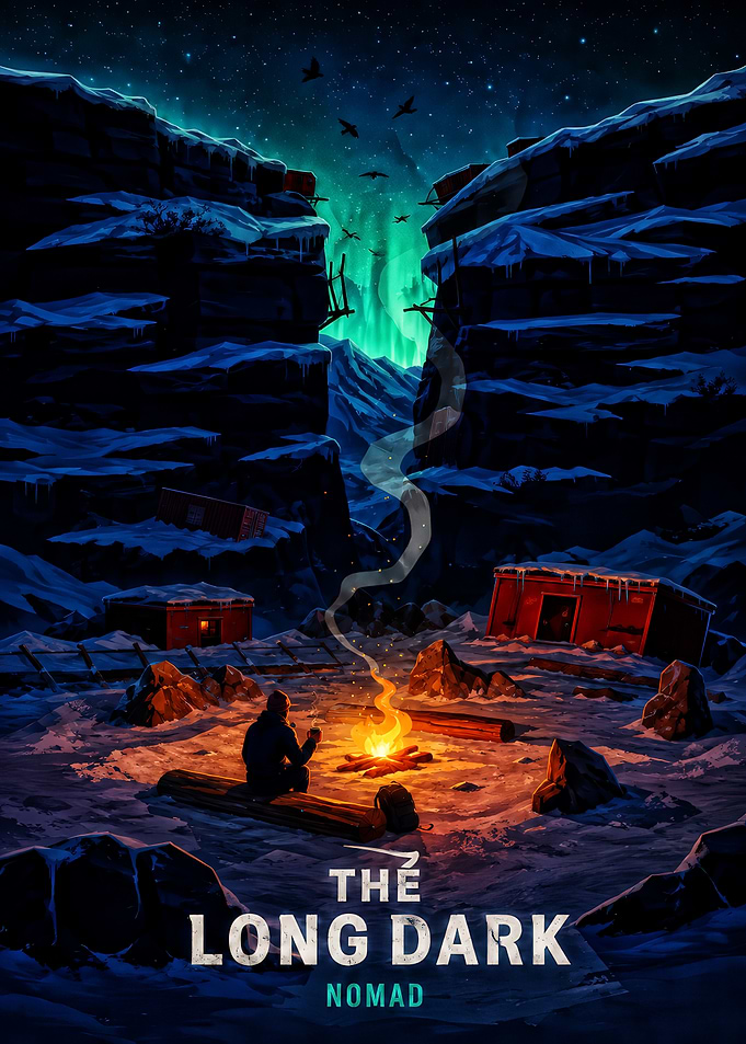 The Long Dark Nomad Poster