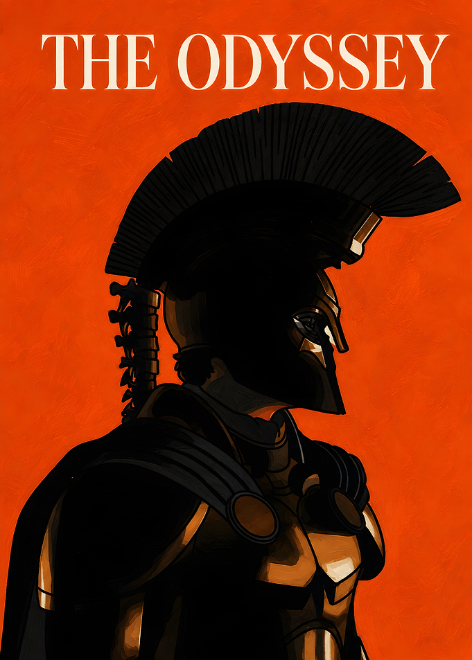 The Odyssey Spartan Warrior Poster