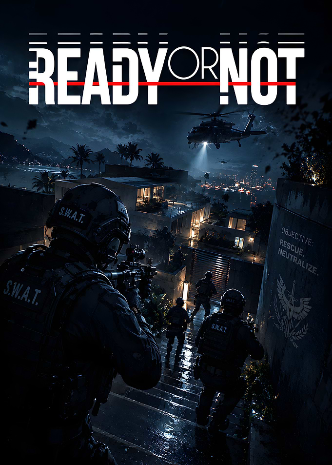 Ready or Not Tactical Game Poster