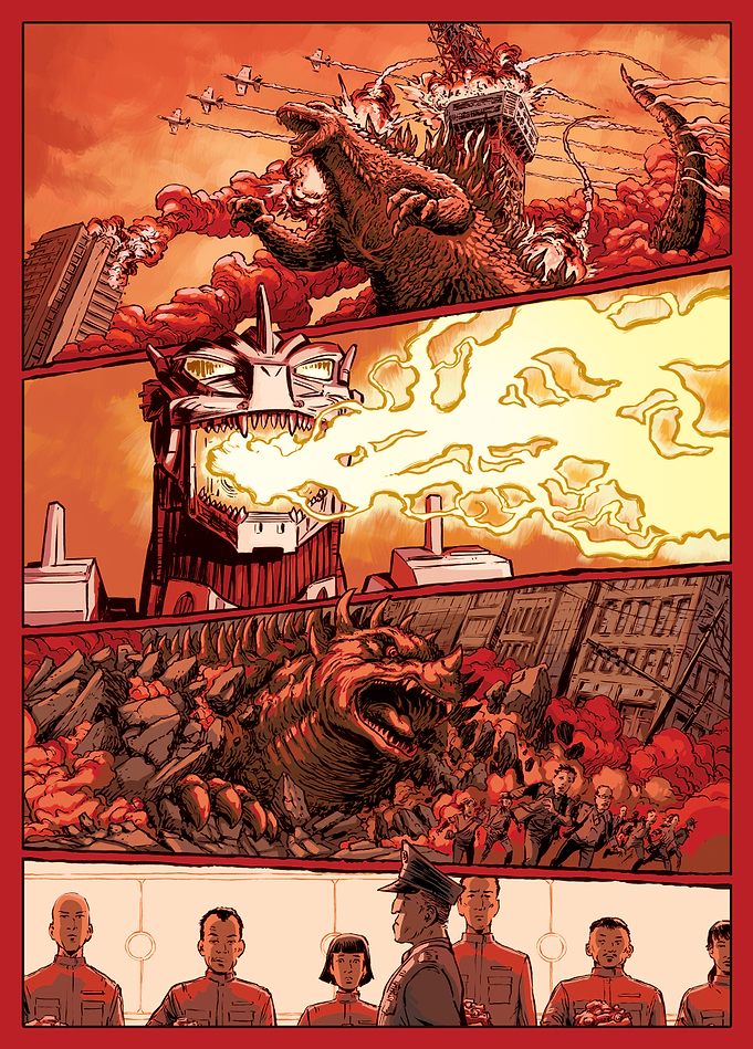 Godzilla Kaiju Onslaught: A City Under Siege