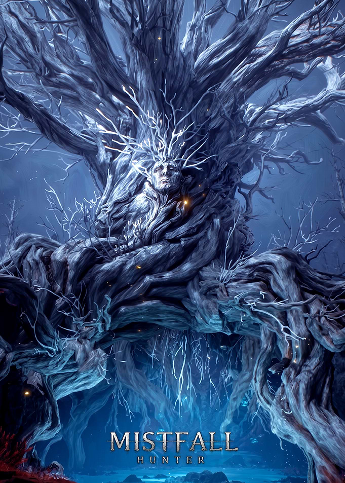 Mistfall Hunter Fantasy Tree Spirit